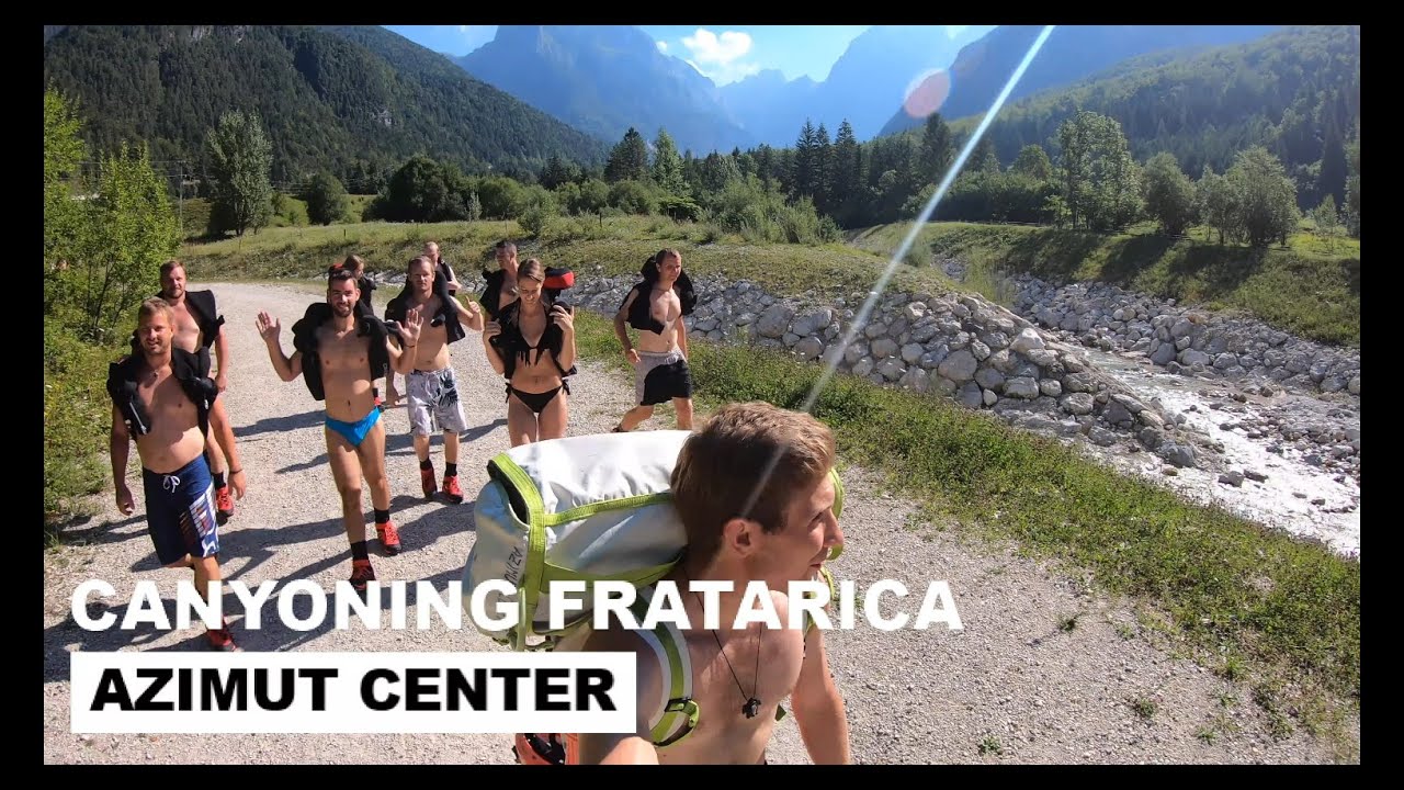Amazing canyoning in Slovenia, Soča valley - Azimut Center