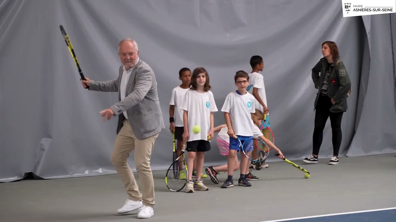 Inauguration Tennis Club Ménil