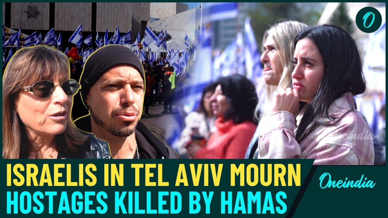 Hamas Releases Bodies of Dead Israeli Hostages| Israelis Weep for Hostages Killed in Hamas Captivity