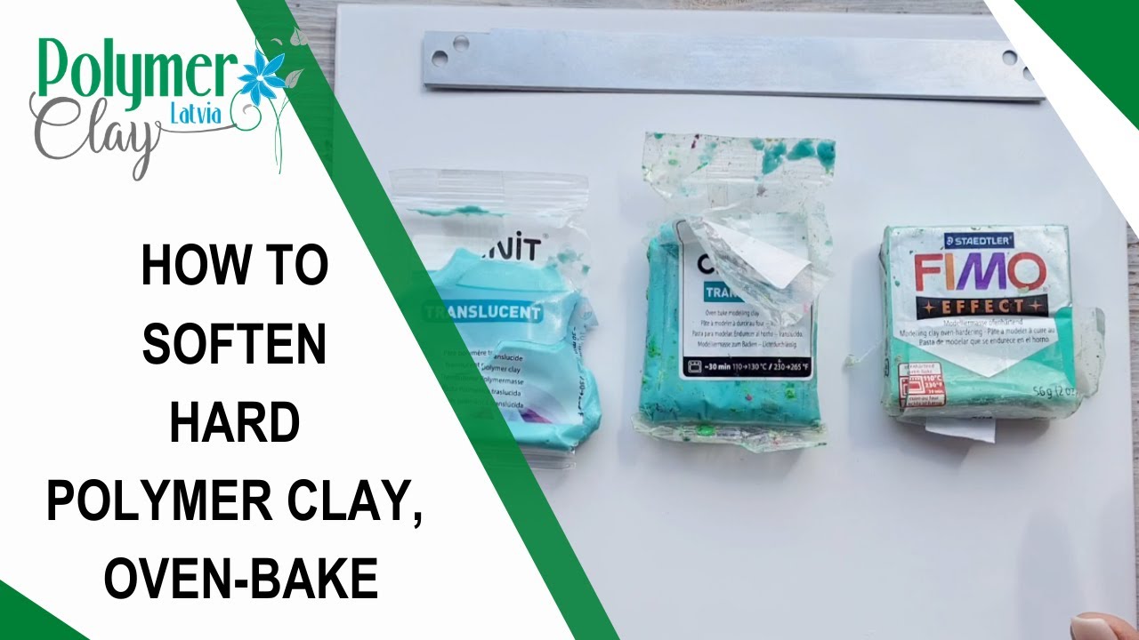 How to soften hard and old oven-bake polymer clay