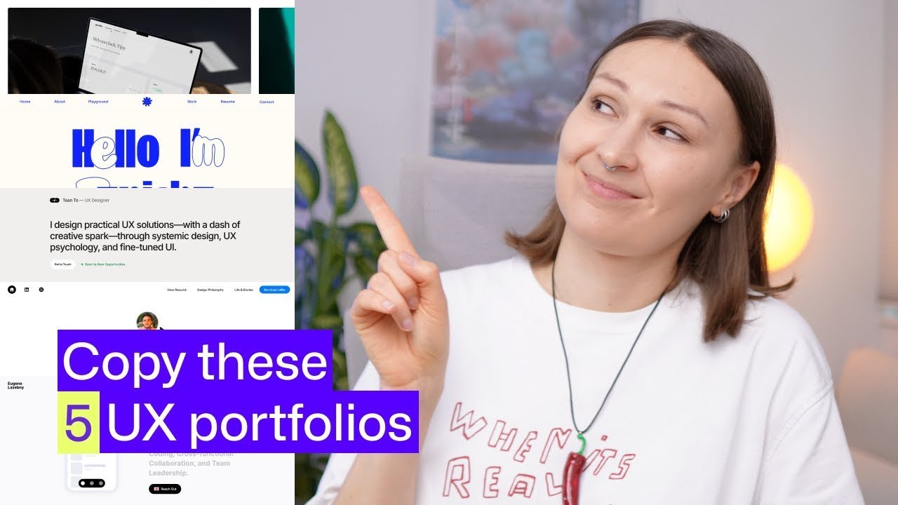 5 UX portfolios worth stealing from