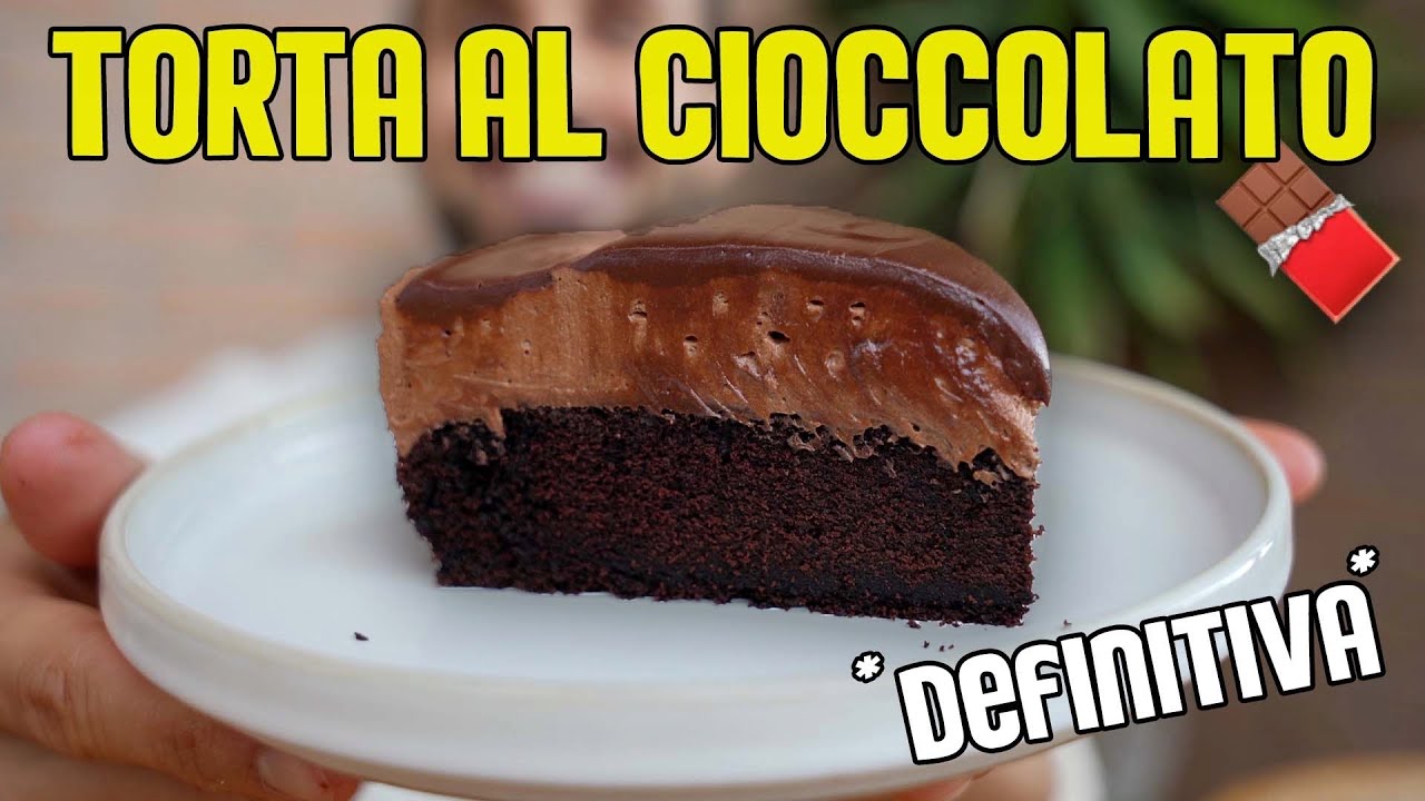 La TORTA AL CIOCCOLATO più BUONA e FACILE mai FATTA 🍫