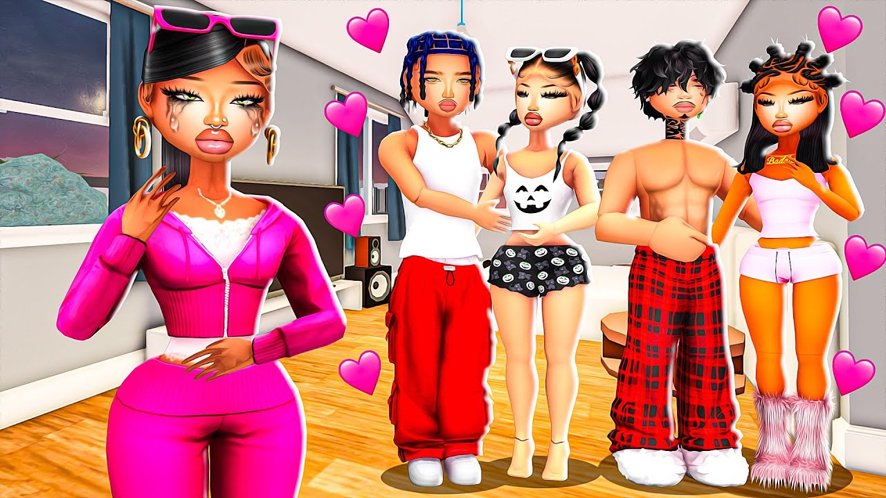 I CAUGHT MY BOYFRIEND AT REALISTIC ONLINE DATER SLEEPOVER.. (LifeTogether 🏠 RP)