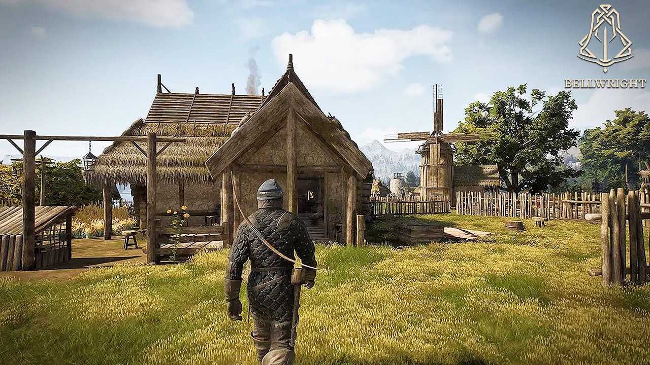 Sobrevivência Sandbox na Idade Média - Bellwright (Maiden Voyage Update) !bellwright 