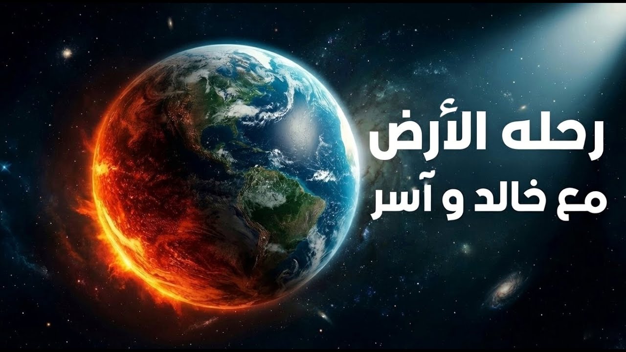 كيف وُلدت الأرض؟ رحلة خالد و آسر عبر الزمن 🌍