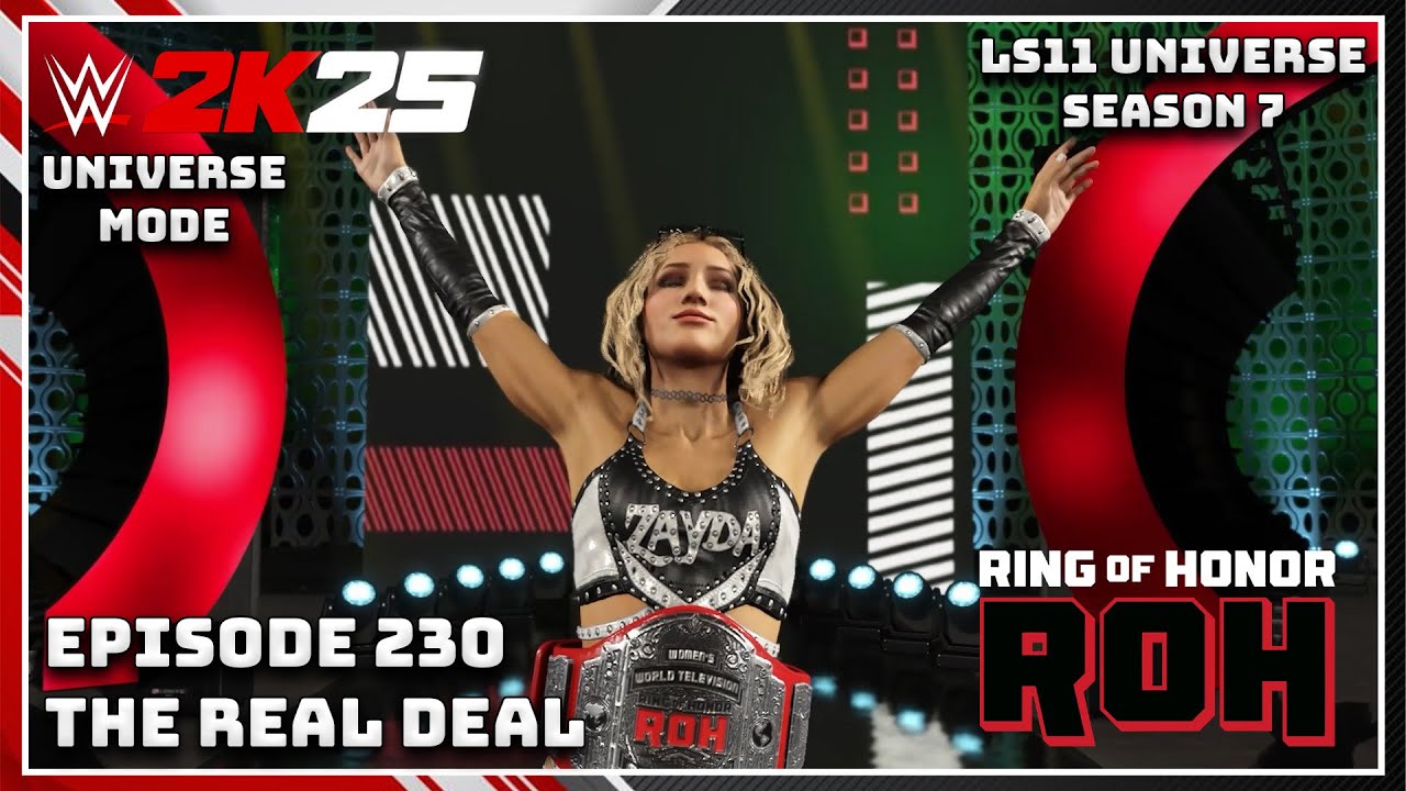 Режим «Вселенная» в WWE 2K25: «Настоящая сделка» (Эпизод 230)