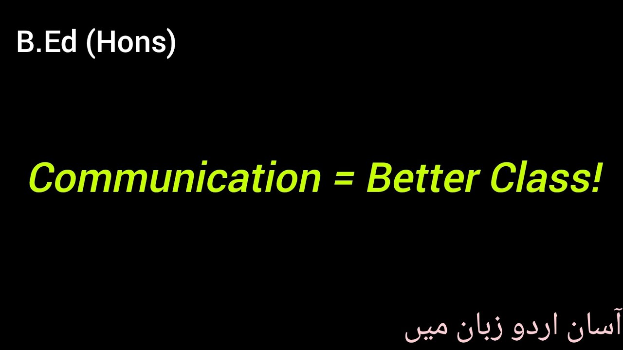 “Effective Communication in the Classroom | Teaching Made Easy”