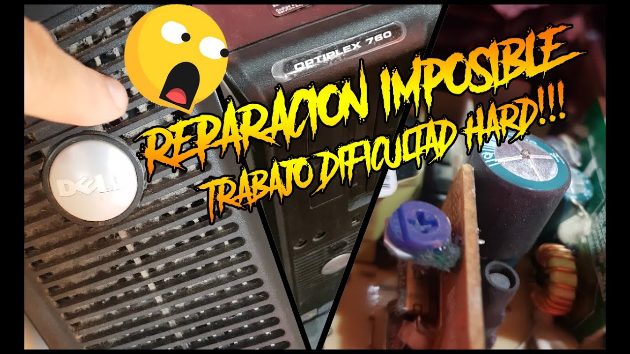 REPARACION HARD!! DELL OPTIPLEX 760 ERROR 1/3 FALLA ELECTRONICA Y LIMPIEZA EXTREMA!