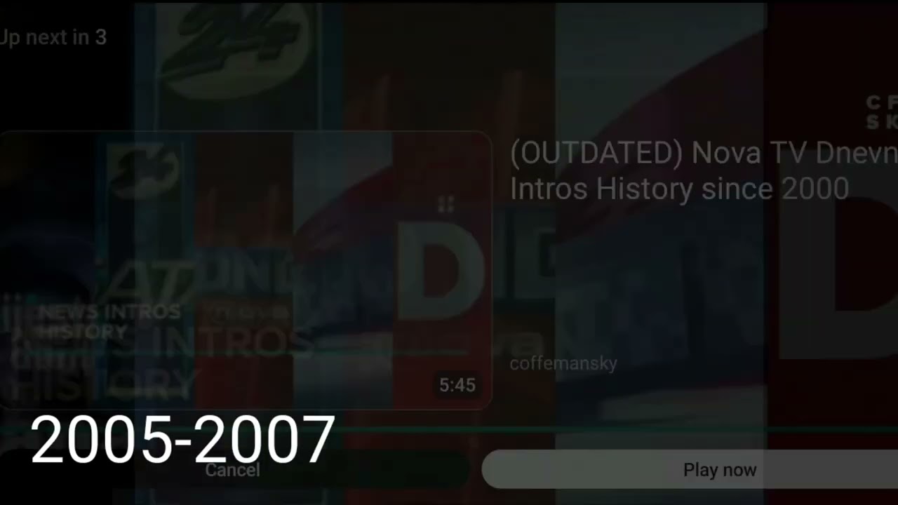 Nova TV Croatia Ident History