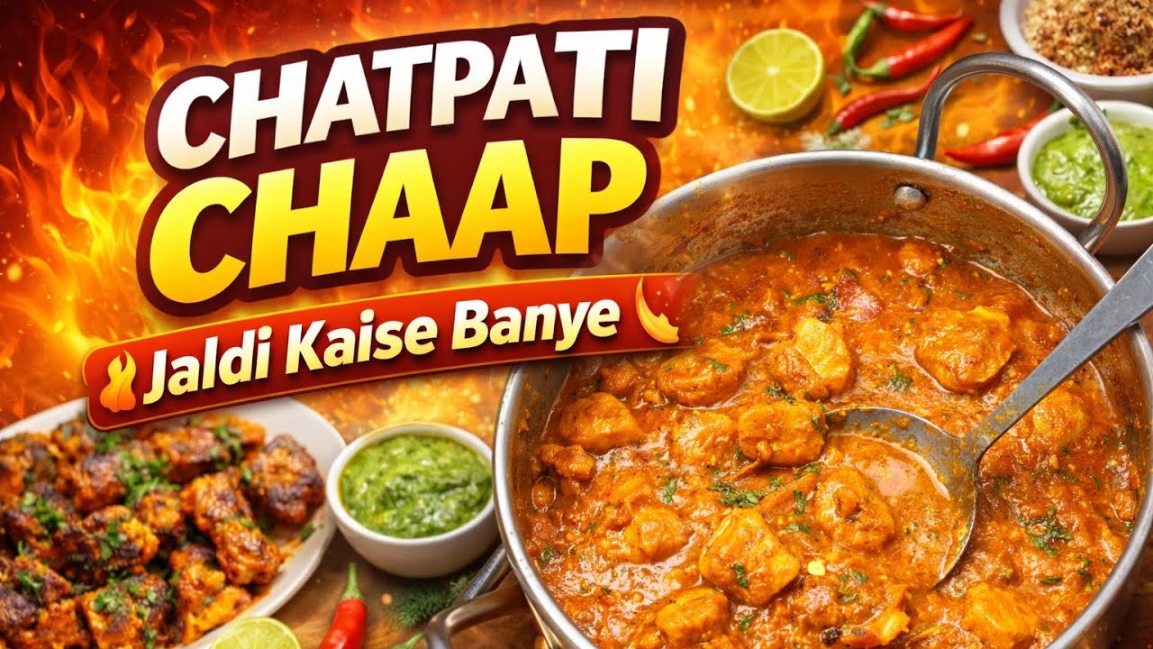 Chatpati Chaap Jaldi Kaise Banaye | Dhaba Style Chaap Recipe 😋🔥