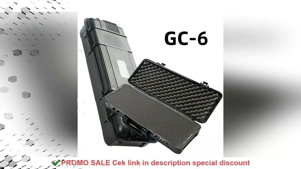 Waterproof Hard Carry Tool Case Organizer Storage Box Camera Photography Sights Safety Protector Ins