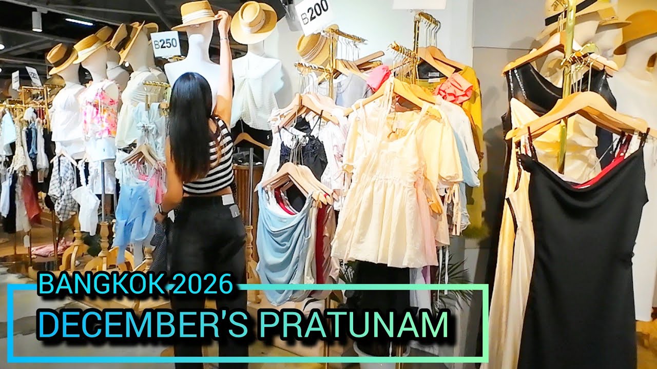 December's Clothing​ Store Grand Diamond Pratunam ตึกไลฟ์ส​ดเสื้อผ้าหลักร้อย​ Update​​ 10/03/26