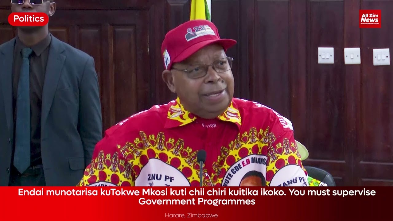 Endai munotarisa kuTokwe Mkosi kuti kuri kuitwei- Mudenda Speaks