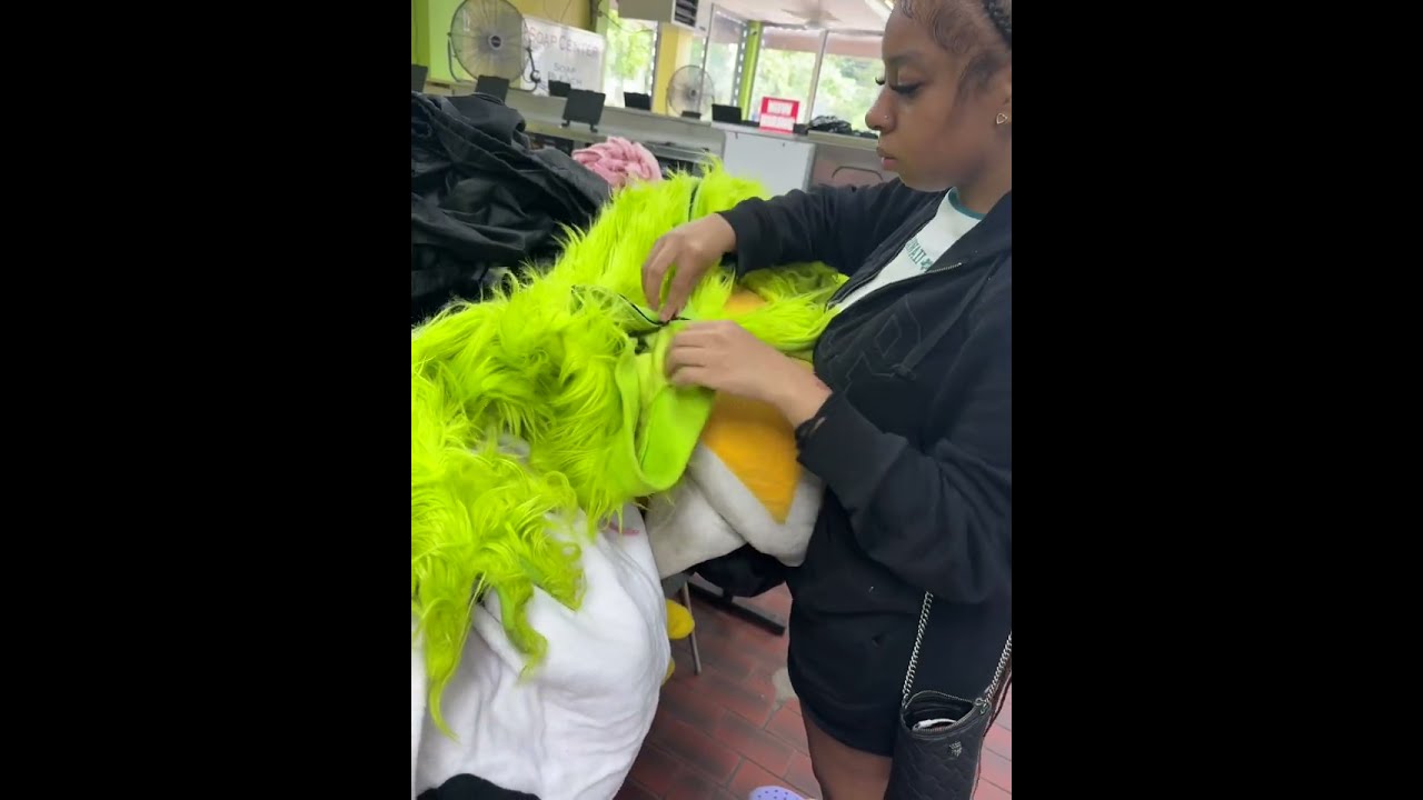 Mascot Costume Wash Day