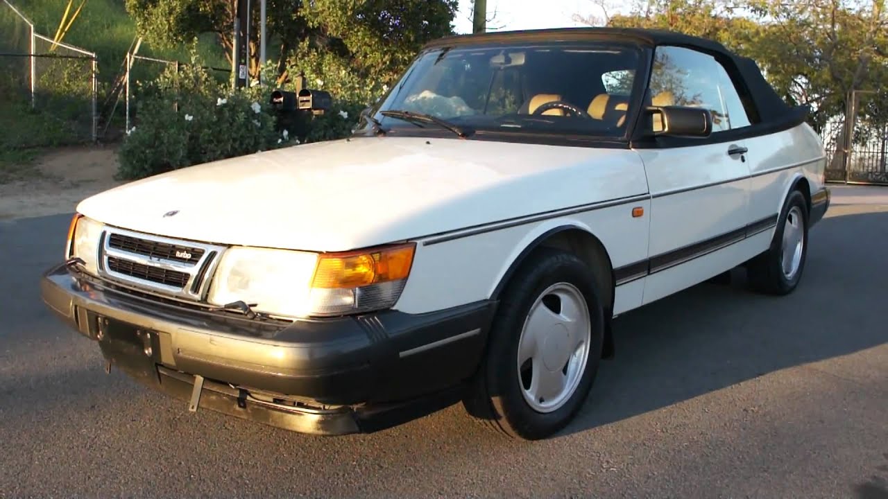 1993 SAAB 900S Turbo Convertible.MTS