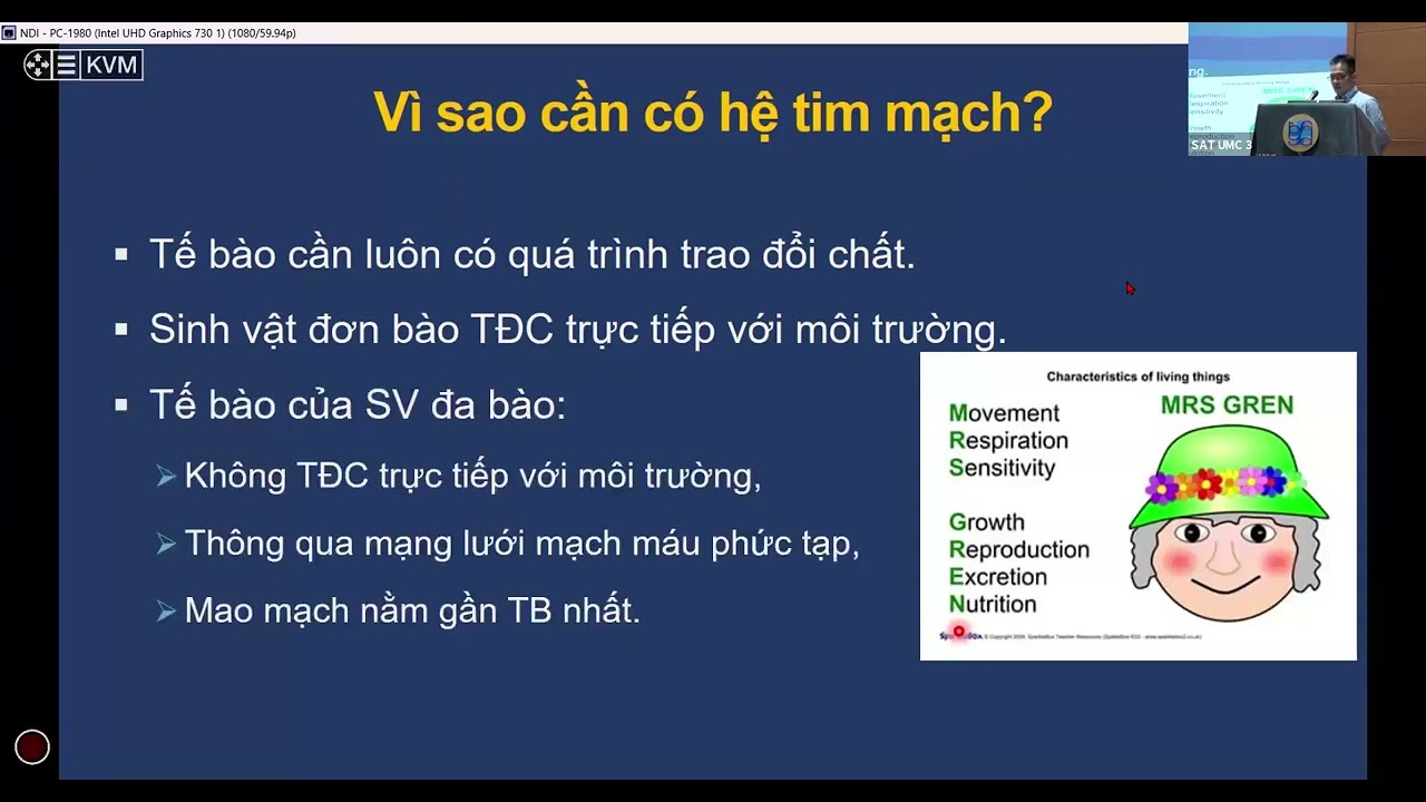 GIẢI PHẪU - SINH LÝ HỆ TIM MẠCH | ĐỊNH HƯỚNG LÂM SÀNG | PGS. TS. BS. Lê Minh Khôi