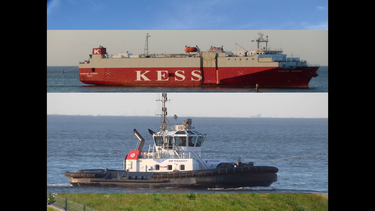 SCHELDE HIGHWAY & VB RASANT | CUXHAVEN | SHIPSPOTTING |  WELTSCHIFFFAHRTSWEG