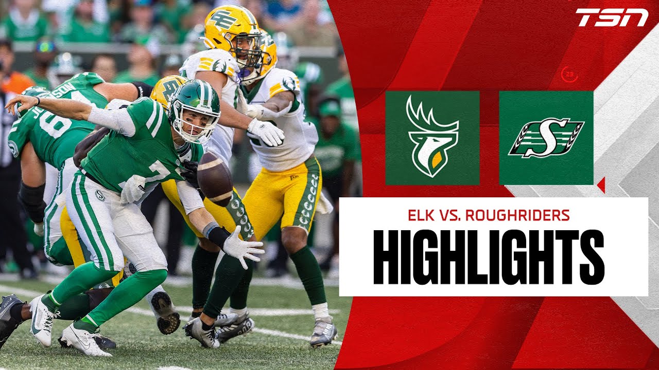 CFL WEEK 5: Elks 11, Roughriders 12