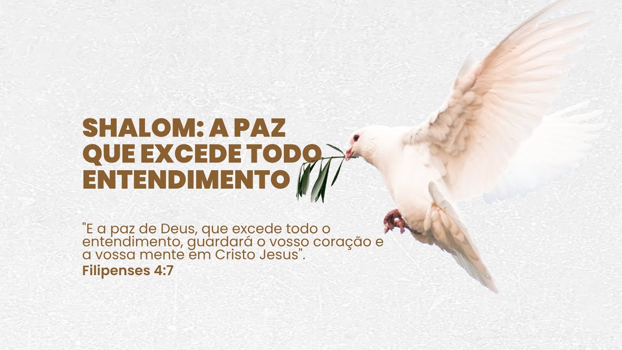 O VERDADEIRO SIGNIFICADO DA PALAVRA SHALOM