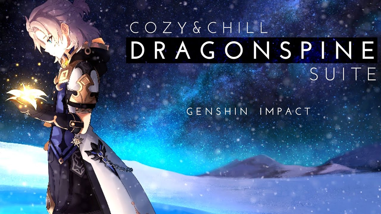 Cozy & Chill Dragonspine Suite  - Genshin Impact OST (w/ Background Ambient)