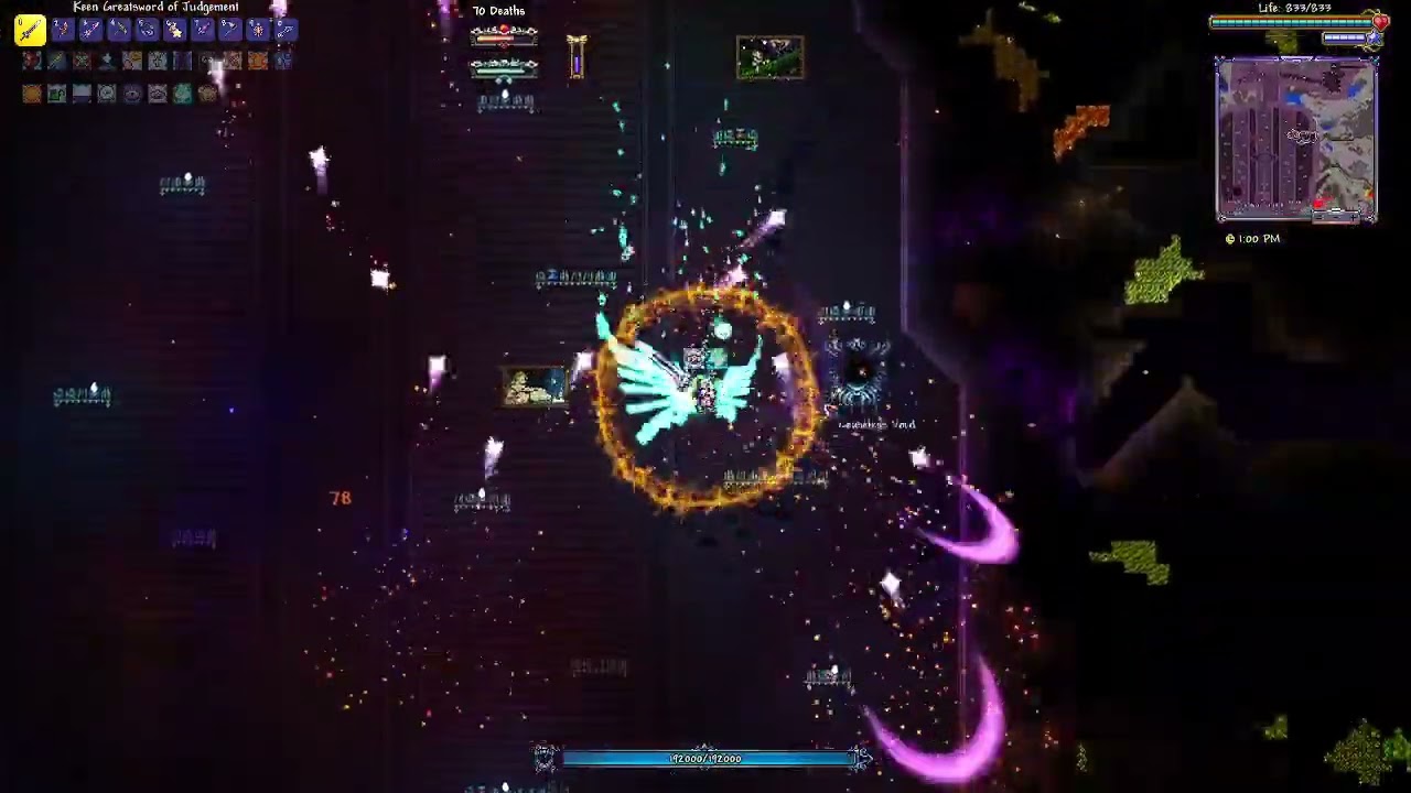 Defeating Storm Weaver And Ceaseless Void | Terraria/tmodloader (CALAMITY REVENGEANCE)