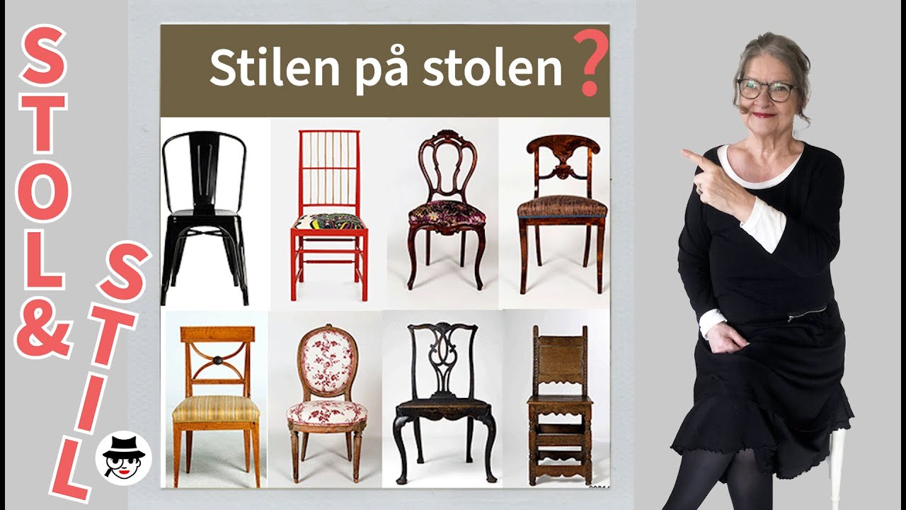 Stilen på stolen - designhistoria