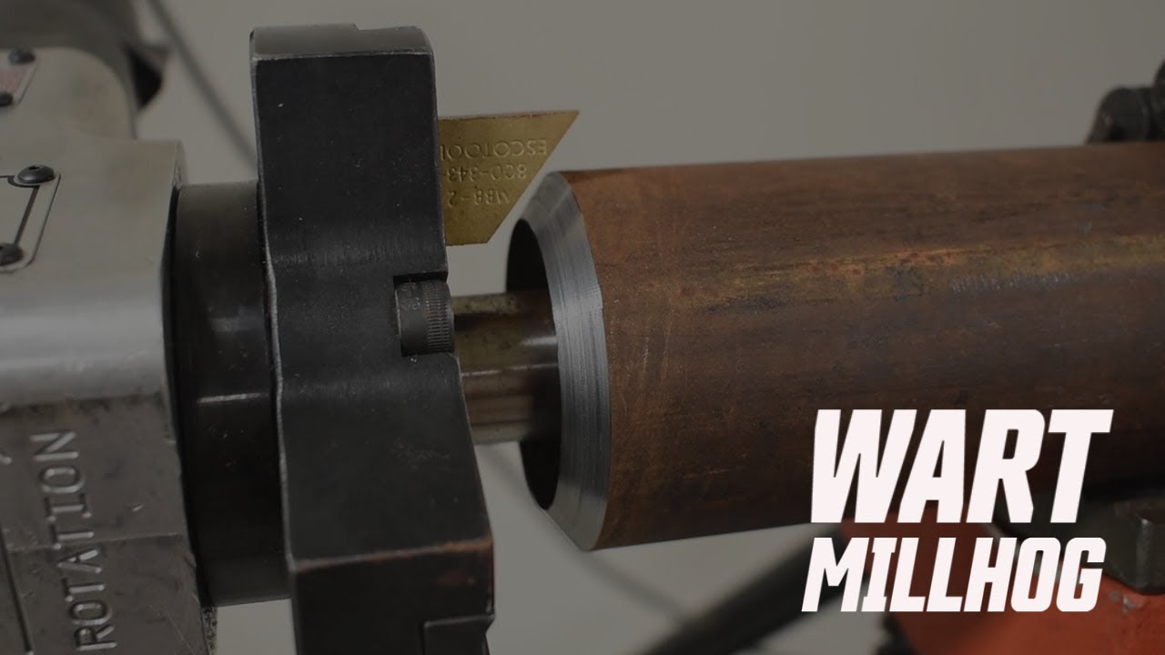 Wart Millhog - Pipe Beveling, Boring and Facing Tool