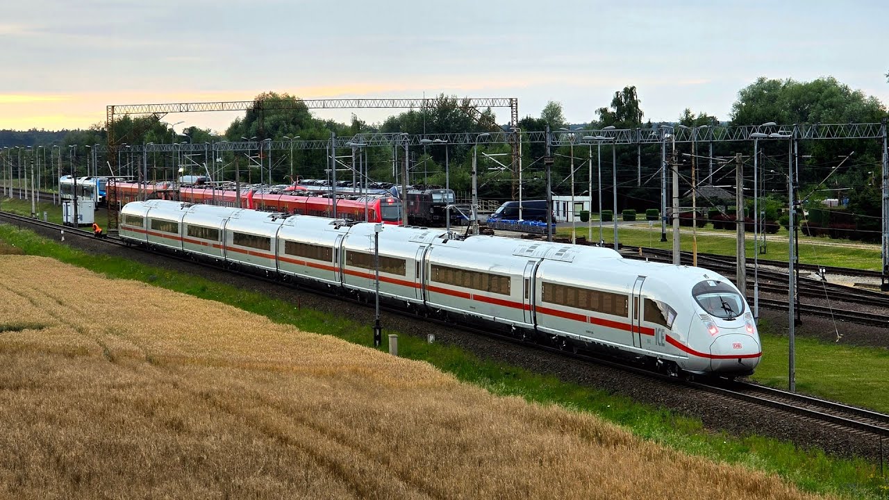 Testy Siemens Neo Velaro D ICE3 8041 Deutsche Bahn na torze doświadczalnym IK. +RP1