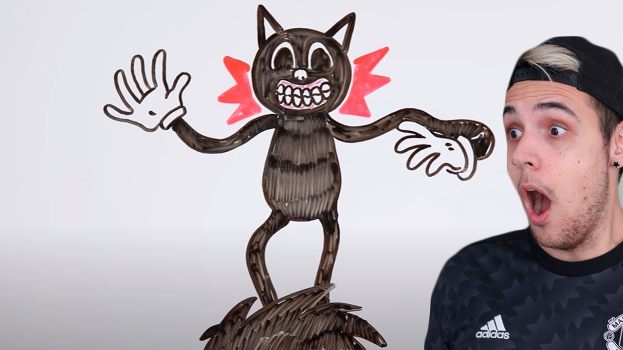 CARTOON CAT EL ORIGEN | DRAW MY CREEPYPASTA