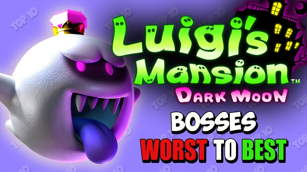 Ranking Every Boss in Luigi's Mansion 2! Dark Moon - Worst to Best