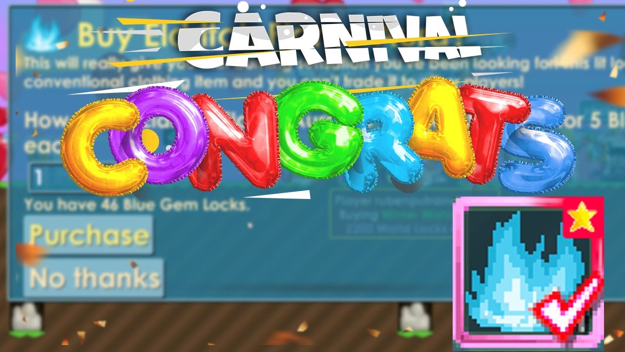 🎭 Got a New 5 BGL Untradeable Item & Played Carnival! 🎪🔥 | Growtopia