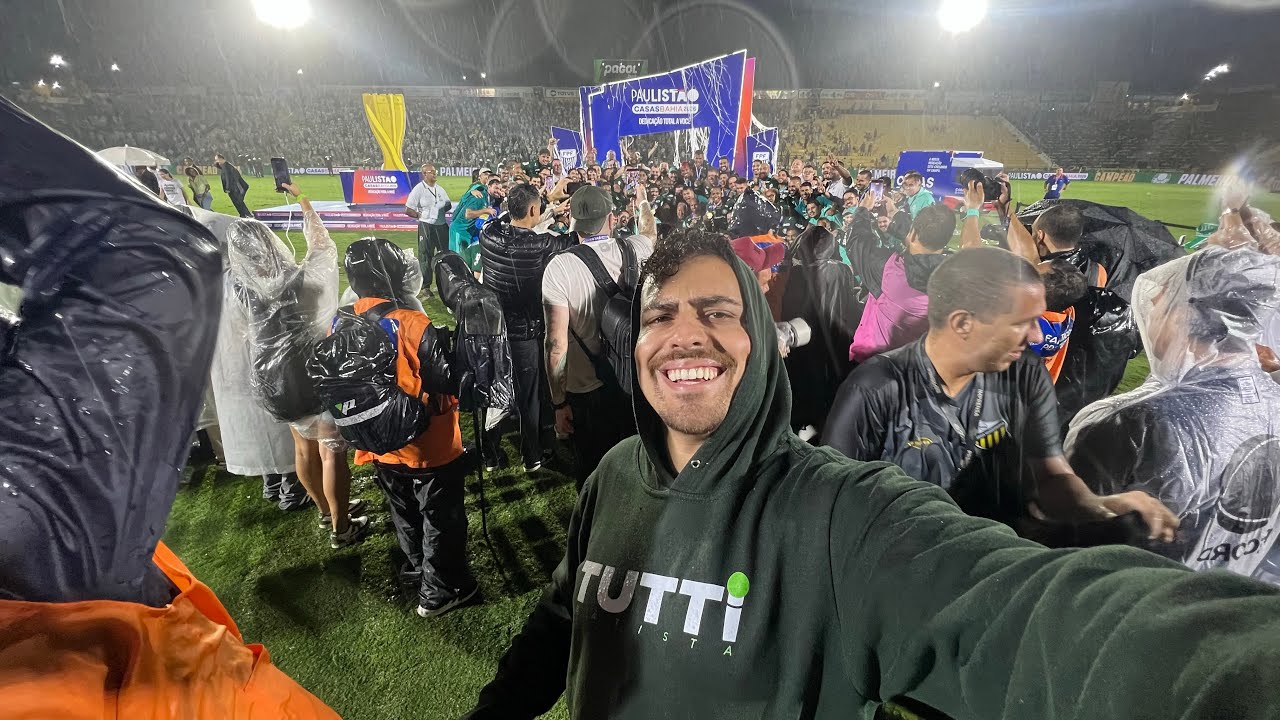 PALMEIRAS CAMPEÃO E EU INVADI O CAMPO JUNTO COM OS JOGADORES