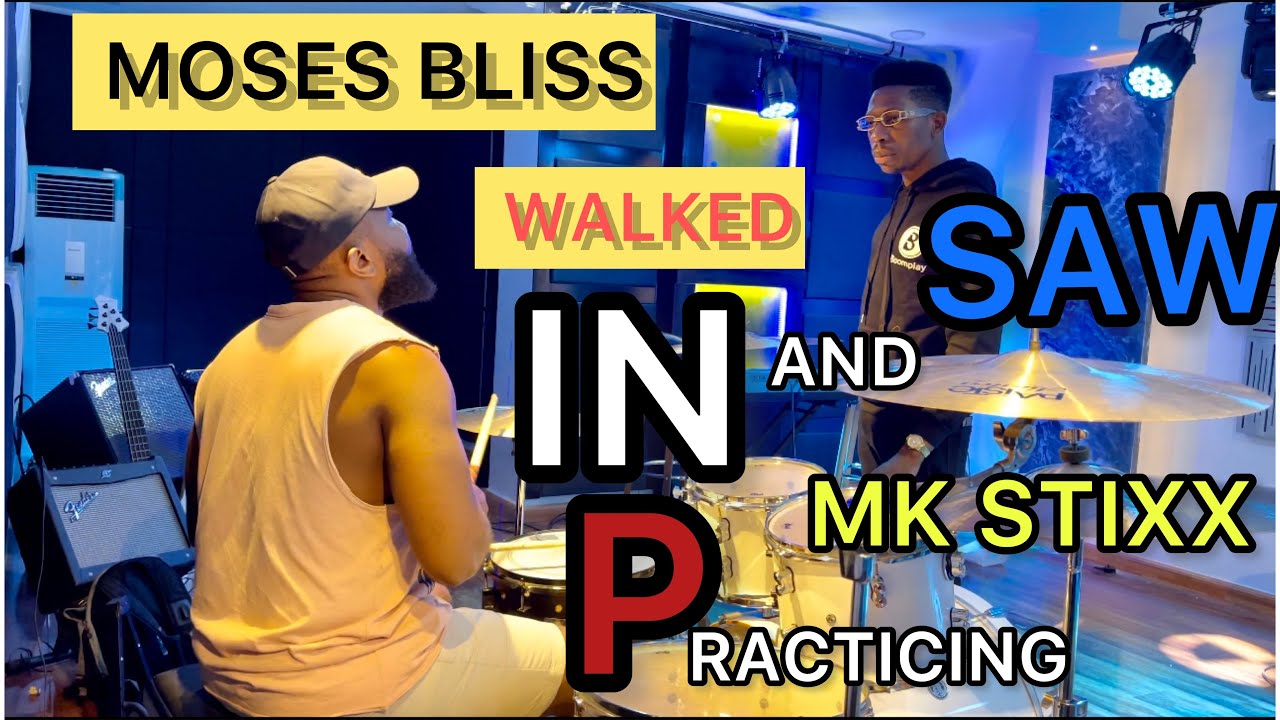 MOSES BLISS WALKED IN AND SAW HIS DRUMMER PRACTICING😮 SEE WHAT HAPPENED NEXT 🤣 MUST WATCH
