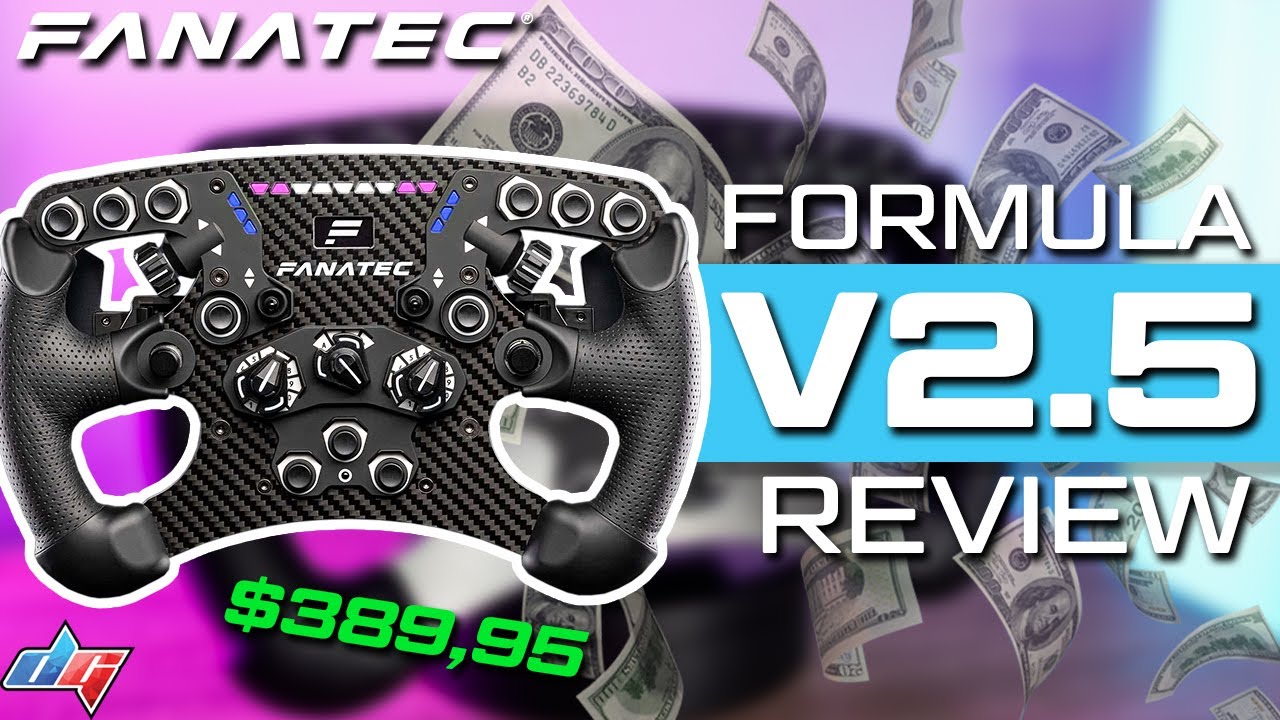 Рулевое колесо Fanatec ClubSport Formula V2.5 — обзор