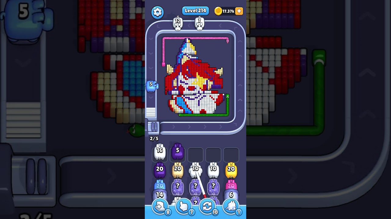 Pixel flow level 214 slow speed 