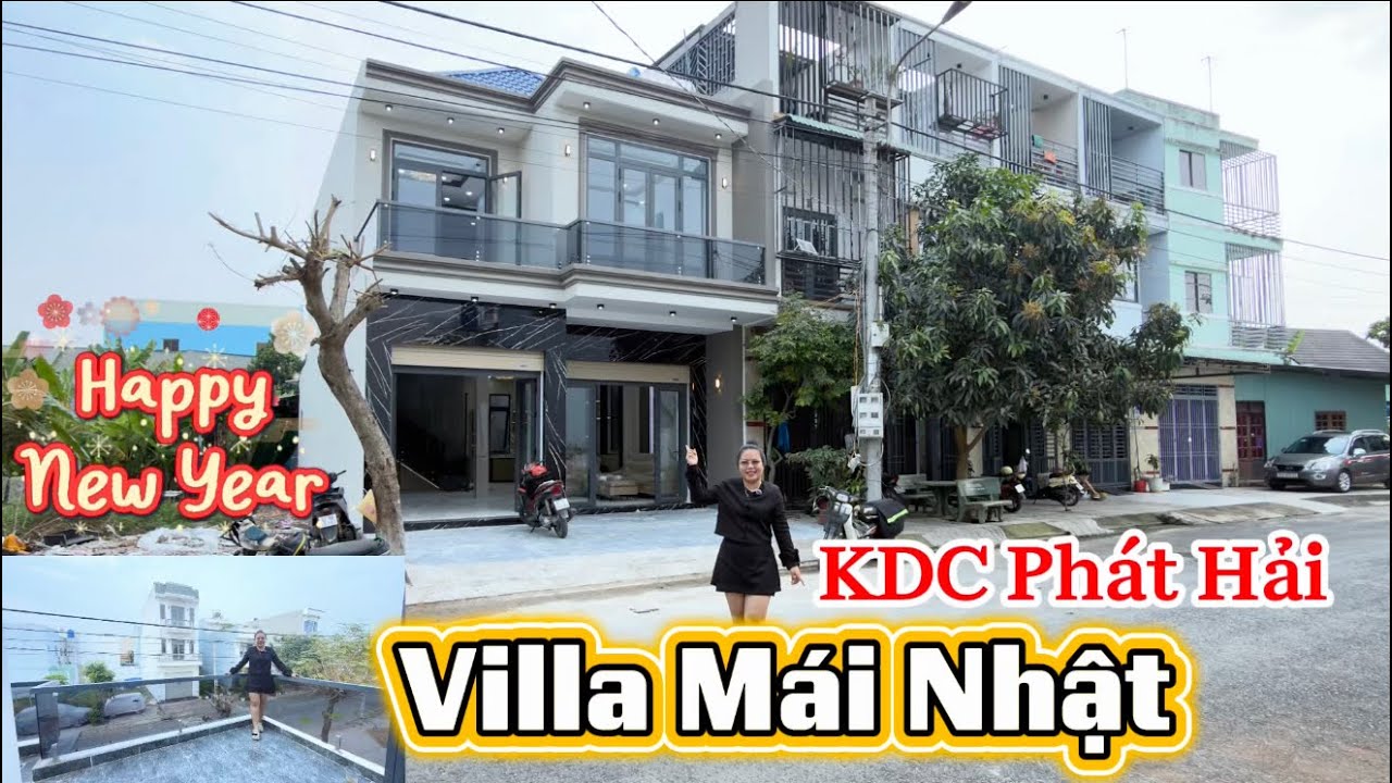 🎉KDC Phát Hải villa Mái Nhật vừa mới ra lò còn nóng,nơi ở đáng sống pháp lý yên tâm. Ngang 7m đẹp mê