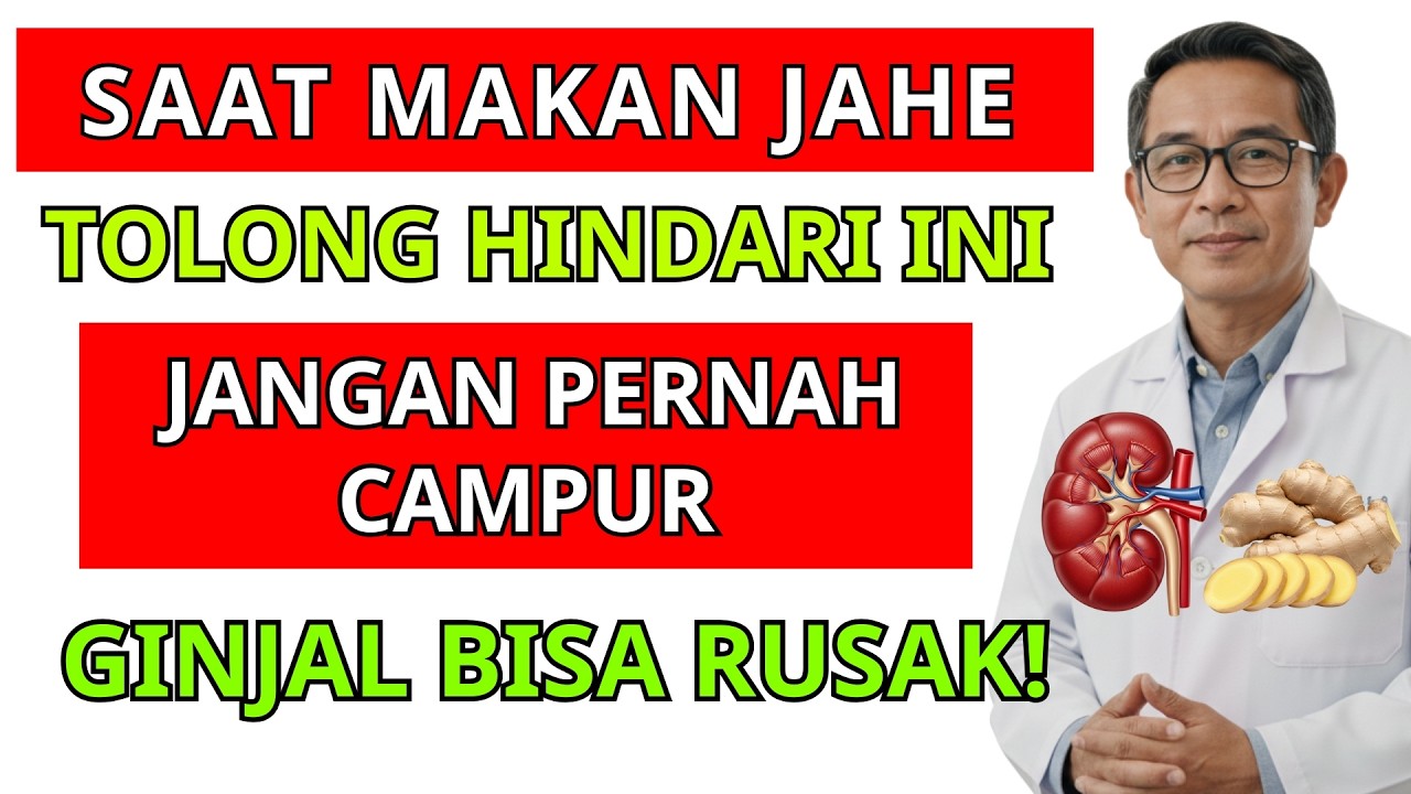 GINGSER ❗3 Kombinasi Mematikan yang Bisa MERUSAK Ginjal Lansia Jika Dimakan Bersamaan