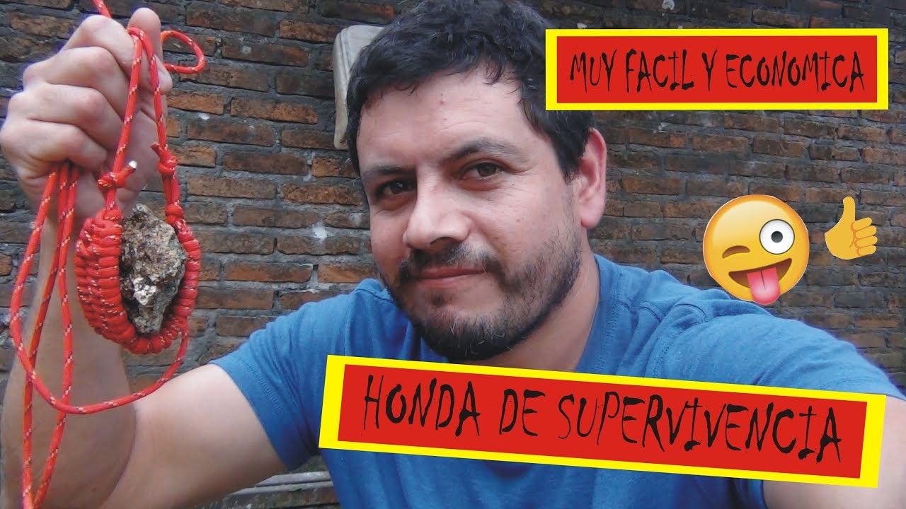 como hacer una herramienta de caza efectiva en 7  minutos muy fácil (honda)