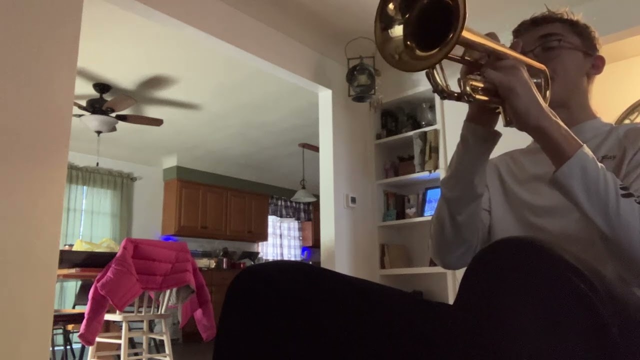 15 year old Tenor sax player tries to play trumpet