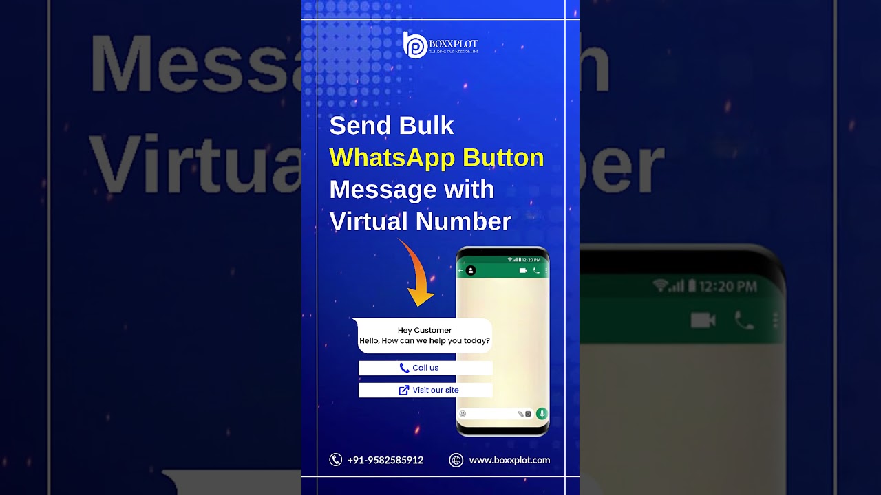 👉 SEND Bulk WhatsApp Button Messages with Virtual Number