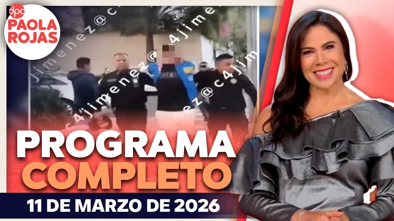 De Pisa y Corre con Paola Rojas | Programa completo 11 de marzo de 2026