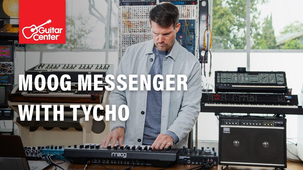 Moog Messenger Analog Synthesizer | Demo and Overview with Tycho