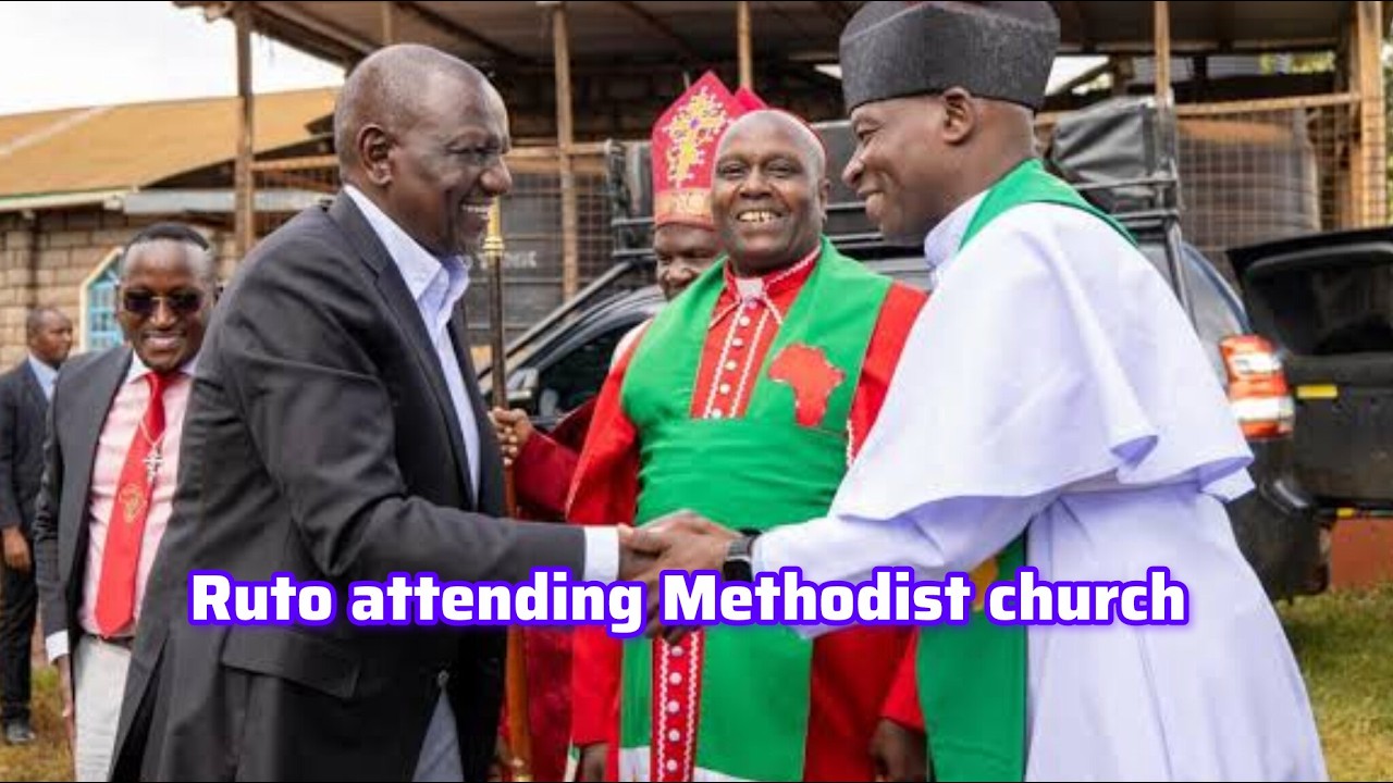 LIVE:PRESIDENT RUTO HOST METHODIST CHURCH STATE HOUSE