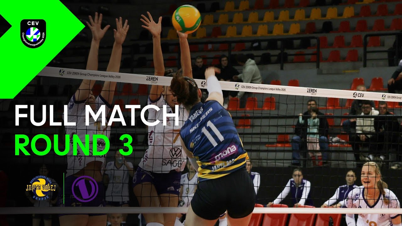 Full Match | Janta Volej KISELA VODA vs. Volero LE CANNET | CEV Champions League Volley 2026