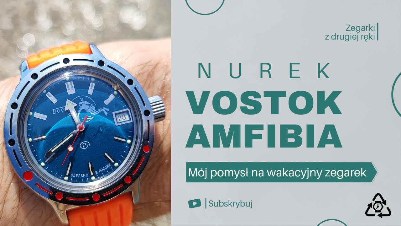 Zegarek Vostok Amfibia na morskie wakacje