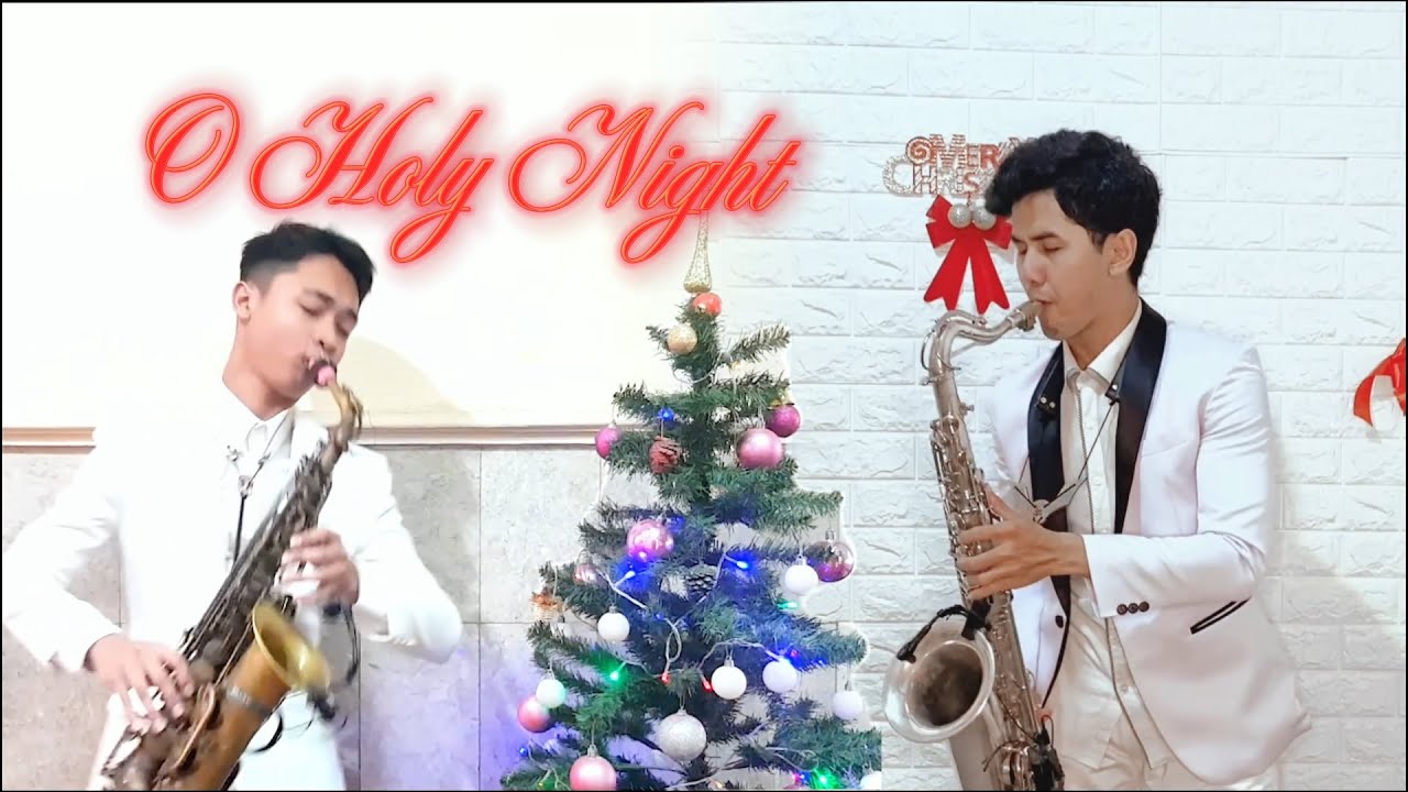 Ayom Satria x Kevin Leon - O Holy Night (Saxophone Duet)