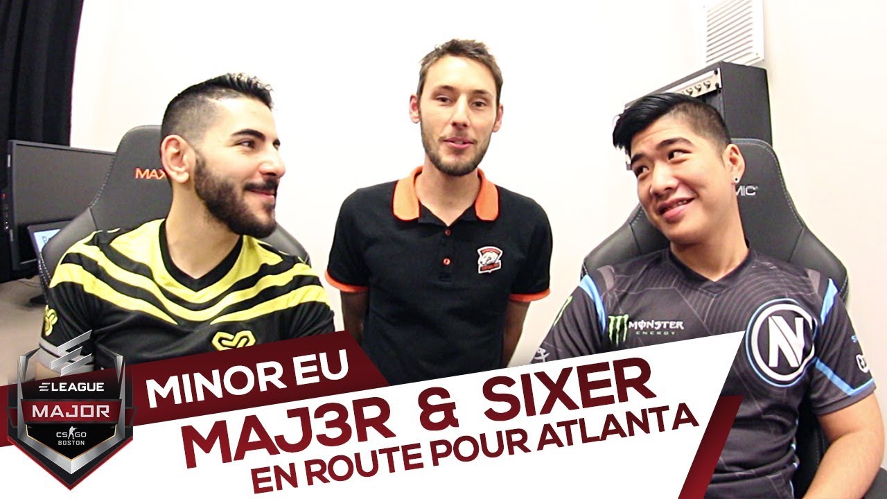 Interview croisée : MAJ3R & SIXER (Minor EU Bucarest 2017)