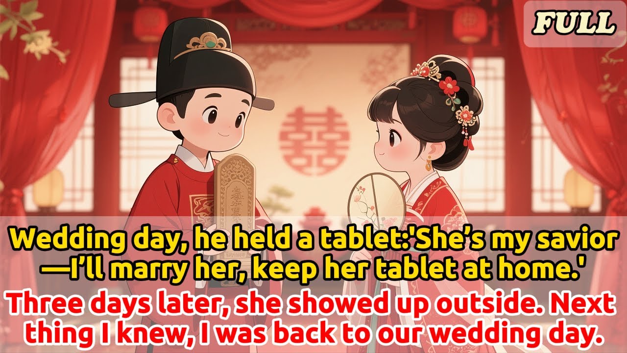 Wedding day, he held a tablet: 'She’s my savior—I’ll marry her, keep her tablet at home.' Later...