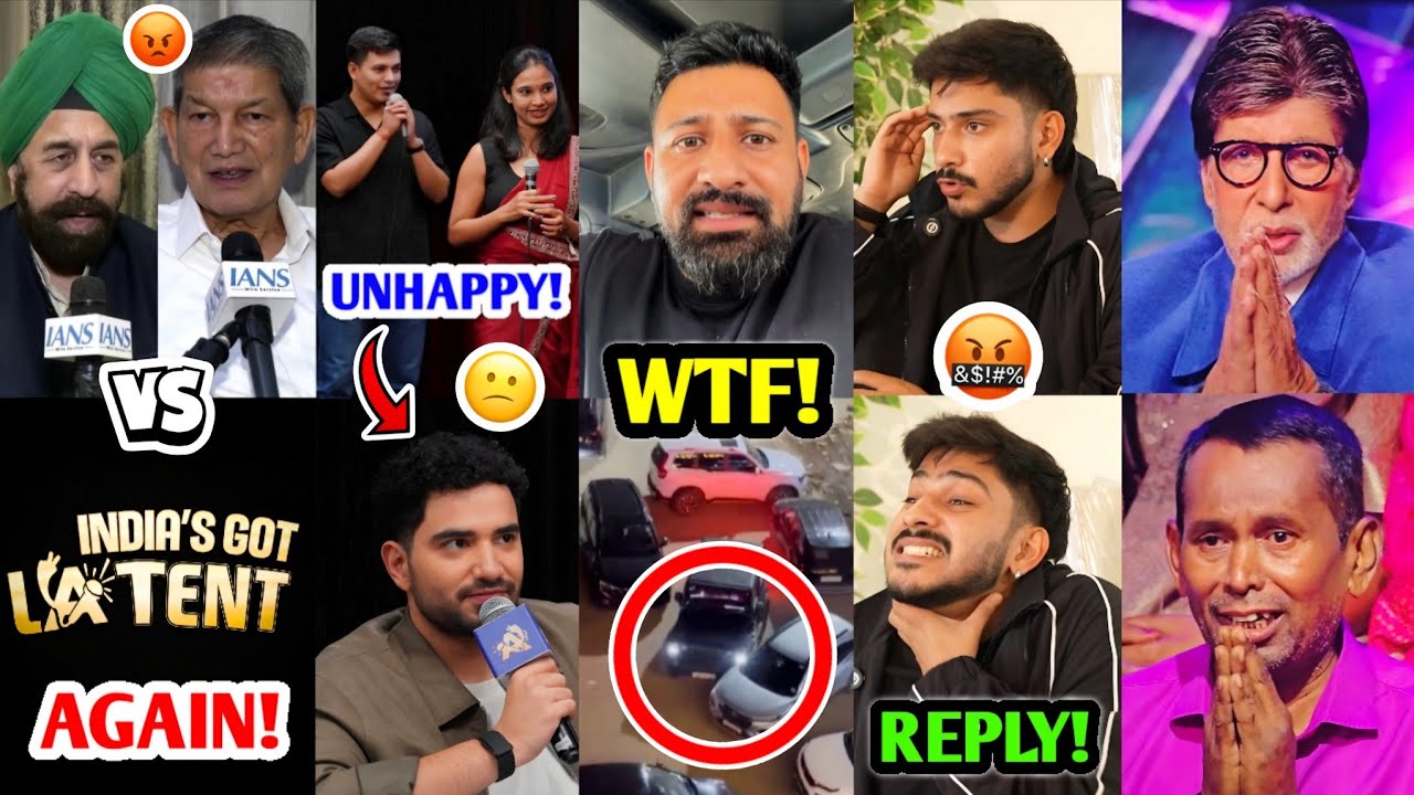 AGAIN?! Samay Raina & Latent vs Politicians LAFDA! 😡 Purav Jha, Rajat Dalal, Aashu UK Rider, Toxic
