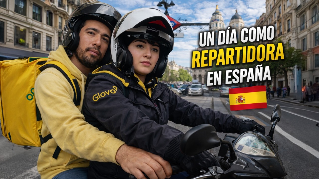Trabajar como REPARTIDORA en España